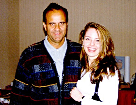 Karen O'Neil Ganci and Joe Torre