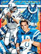 Hand-Painted Original - Peyton Manning